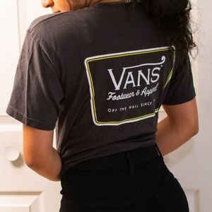 Vans Off the Wall Cropped Tee